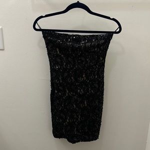 Strapless Mini Dress